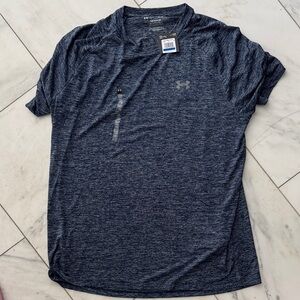 Under Armour Men's Heathered Navy Tee